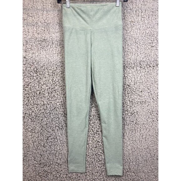 Pants - Light green leggings two tone top accent women's size Small